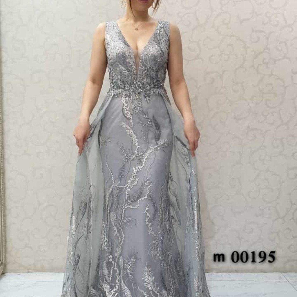 Silver Prom Dress Sizes L, S & Xs